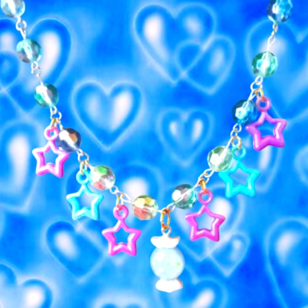 Candy star necklace